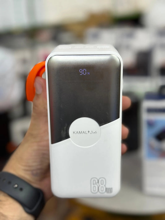 80,000mAh 68W PD Power Bank – KAMAL Plus KPB084 (Built-in Type-C & Lightning)