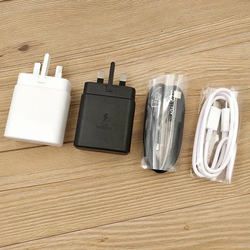 Original Samsung 45W Super Fast Charger + USB-C Cable (EP-TA845)