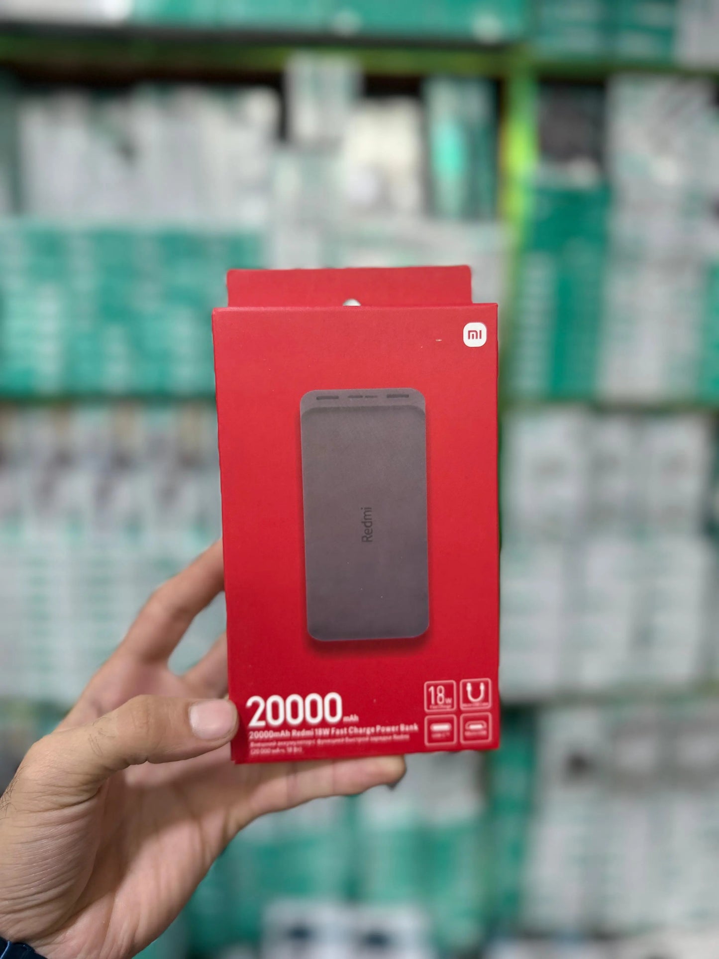 Xiaomi Redmi 20000mAh Wireless Power Bank – 18W Fast Charge | SPHARETECH