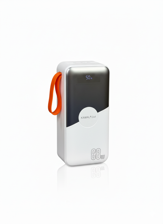 80,000mAh 68W PD Power Bank – KAMAL Plus KPB084 (Built-in Type-C & Lightning)