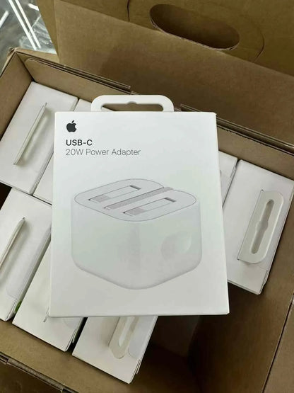 Original Apple 20W USB-C Charger (3-Pin) – Fast Charging in Pakistan