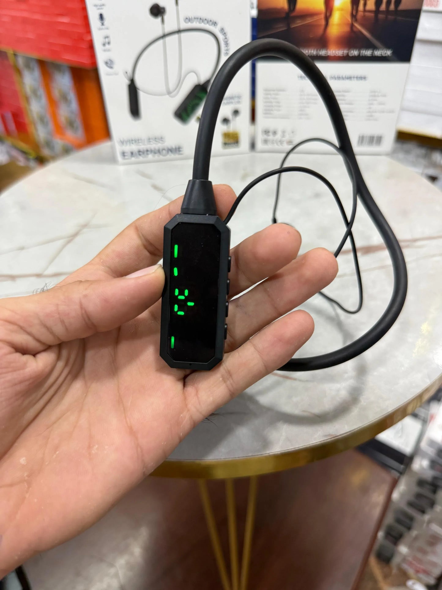 KAMAL KNB-01 Neckband – 4-Mode Voice Changer, Monitoring Mode, TF Card, Up to 30H Battery
