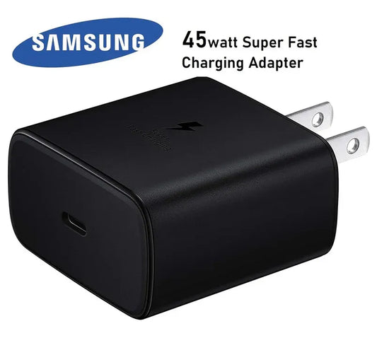 Original Samsung  45W Super Fast Charger + USB-C Cable (EP-TA845)