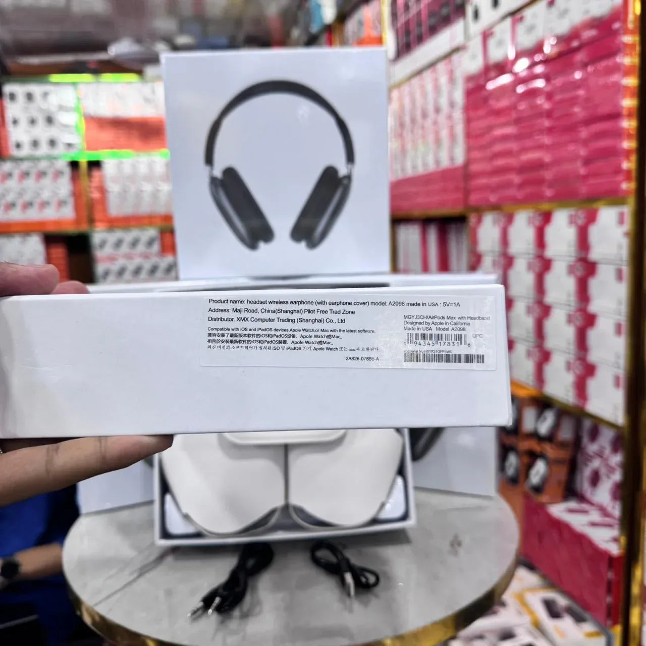 AirPods Max (USA Model) – Premium Over-Ear Headphones with Active Noise Cancellation