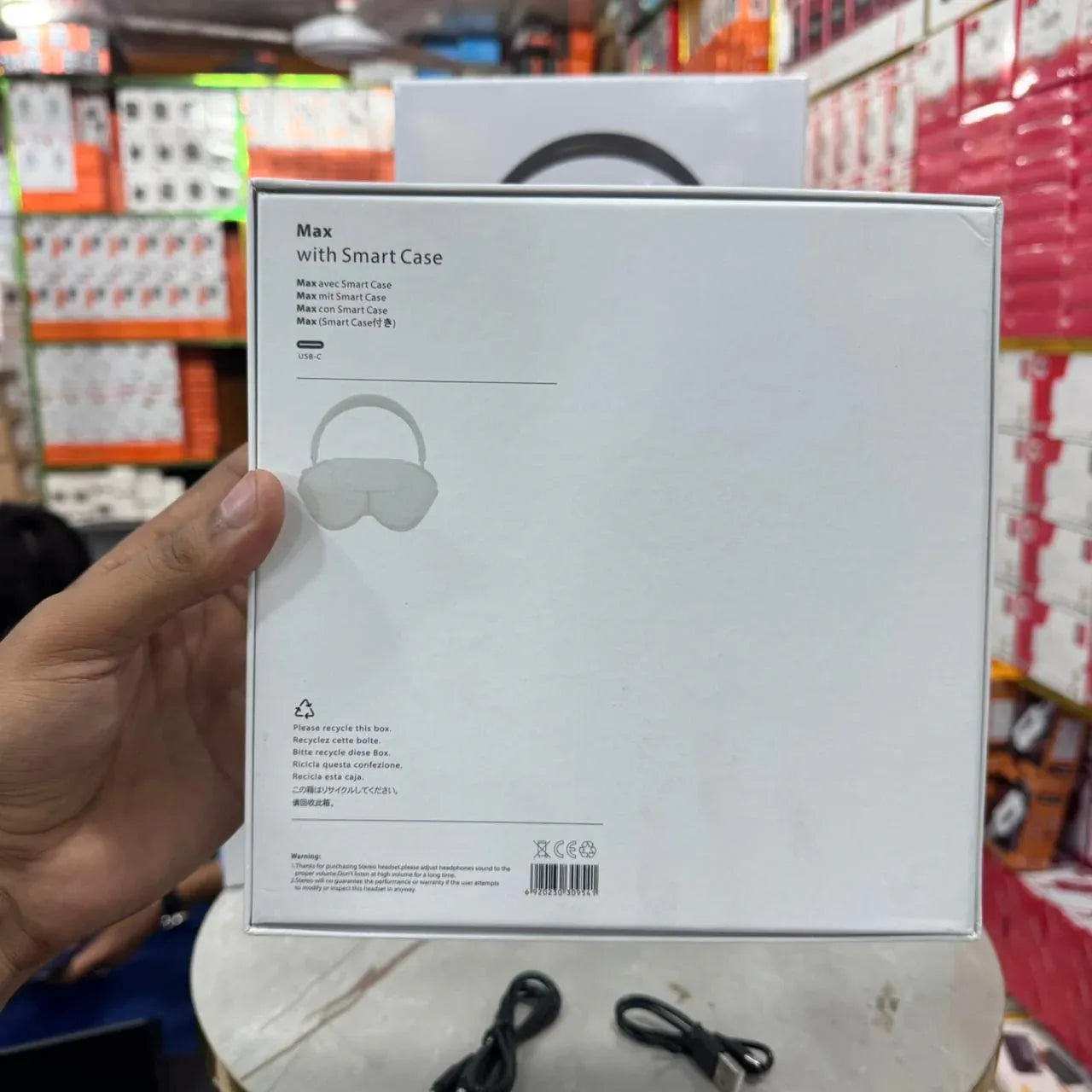 AirPods Max (USA Model) – Premium Over-Ear Headphones with Active Noise Cancellation