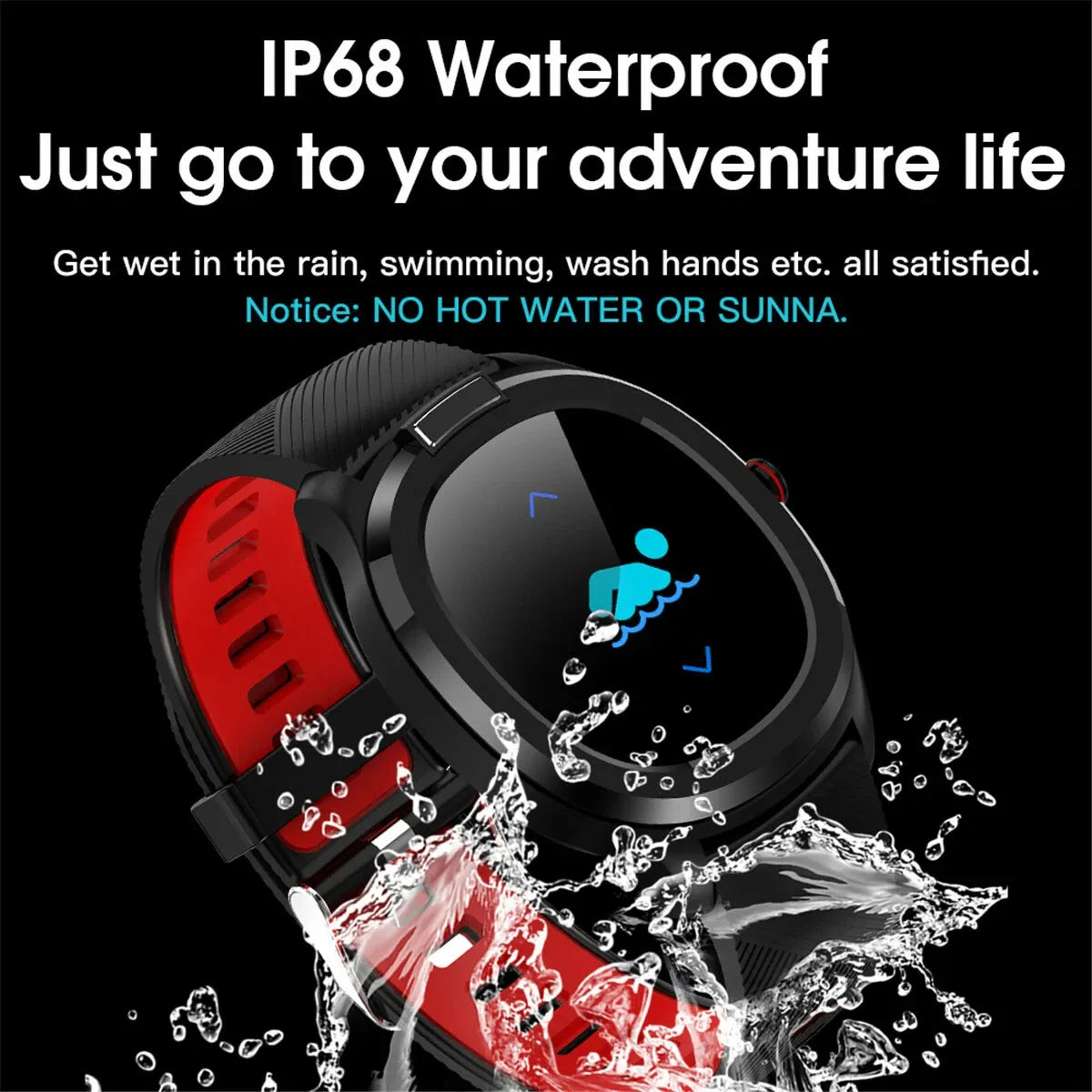 Microwear T01 Smartwatch – Waterproof, Sleek, and Multifunctional