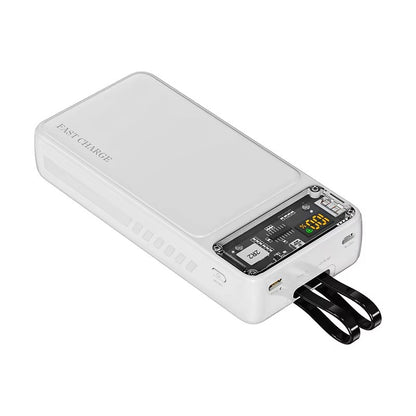 Spharetech 66W-Design Transparent Power Bank (20,000mAh) - True 22.5W Super Fast Charge