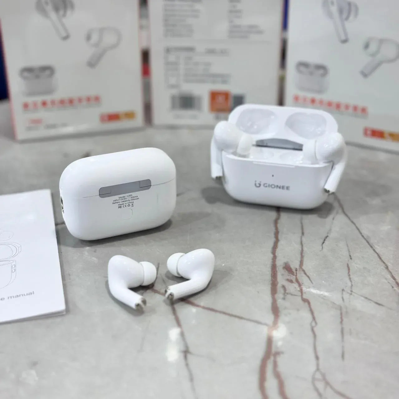 Gionee JL005 TWS Earbuds (Bluetooth 5.4) – 24H Battery, Touch Control, Clear Calls