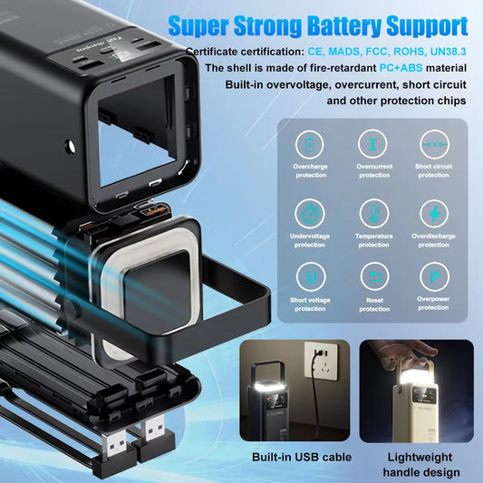 Kamal K131 180W Fast Charging Power Bank | PD 60W Portable Power Station