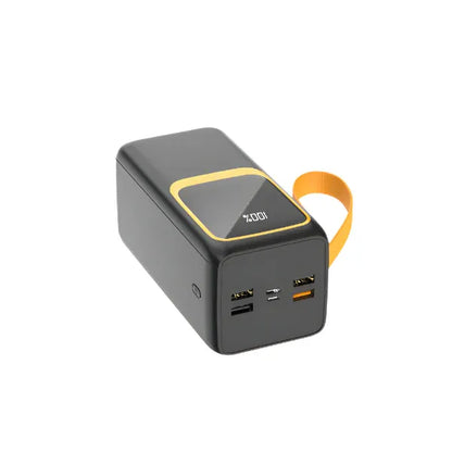 S-0011 50 000 mAh Fast-Charge Power Bank – 22.5 W PD/QC with Built-In Dual Cables