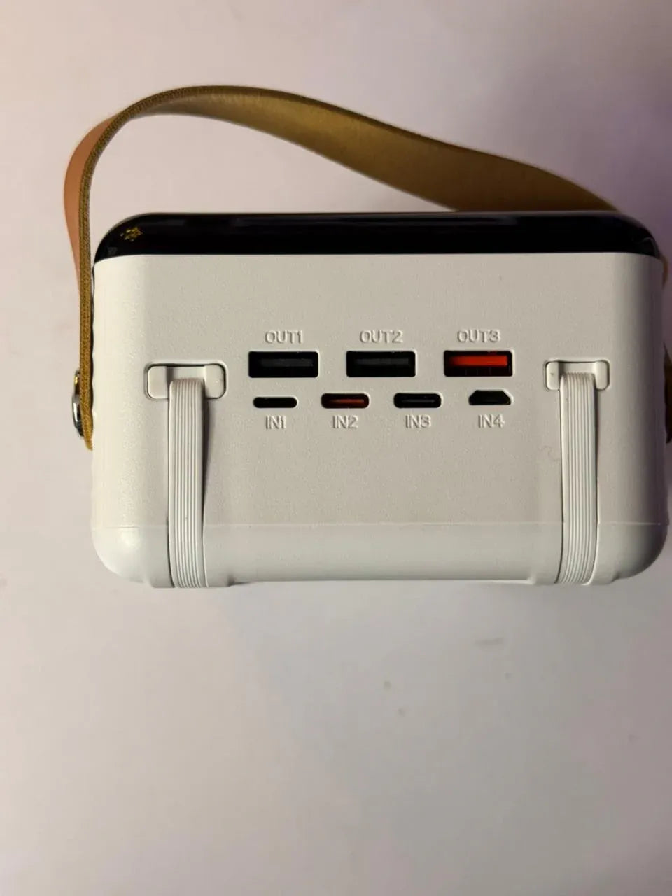 KAMAL KPB0161 160000mAh Power Bank (Made in Dubai) – 88W Fast Charging, LED Display & Lamp, 6 Outputs / 4 Inputs