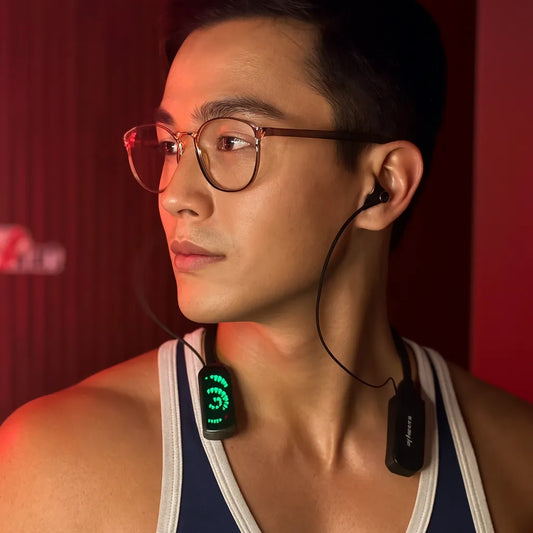 KAMAL KNB-01 Neckband – 4-Mode Voice Changer, Monitoring Mode, TF Card, Up to 30H Battery