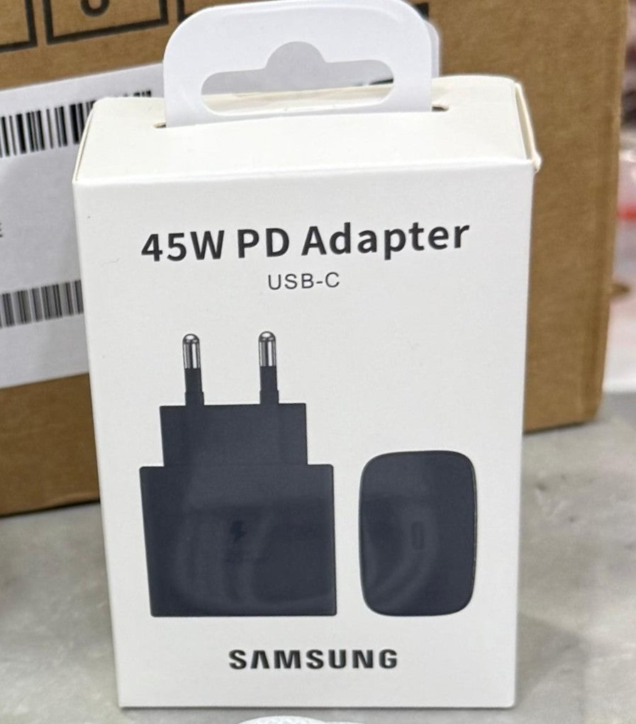 Samsung 45W USB-C PD Fast Charger Travel Adapter (EP-TA845) – Black